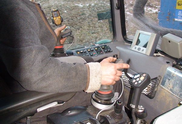 Im Cockpit